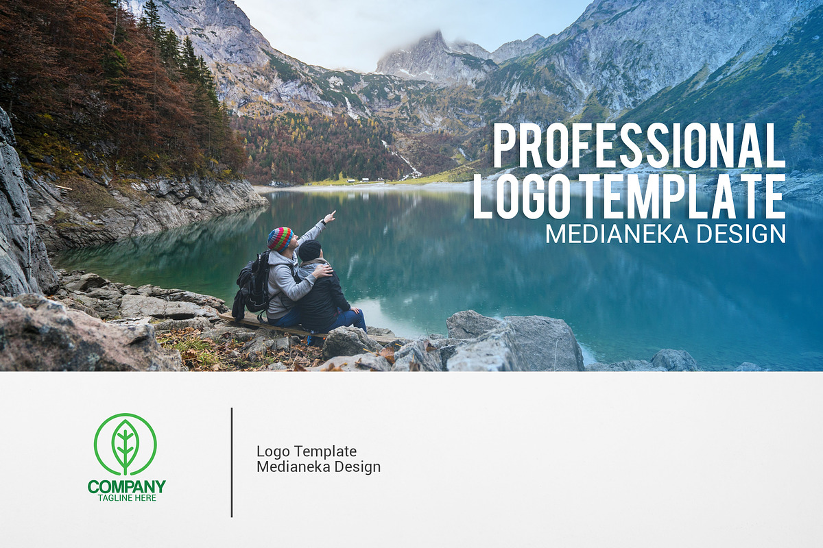 Green Leaf Company Logo, a Branding & Logo Template by Medianeka (Photo 2 of 5)