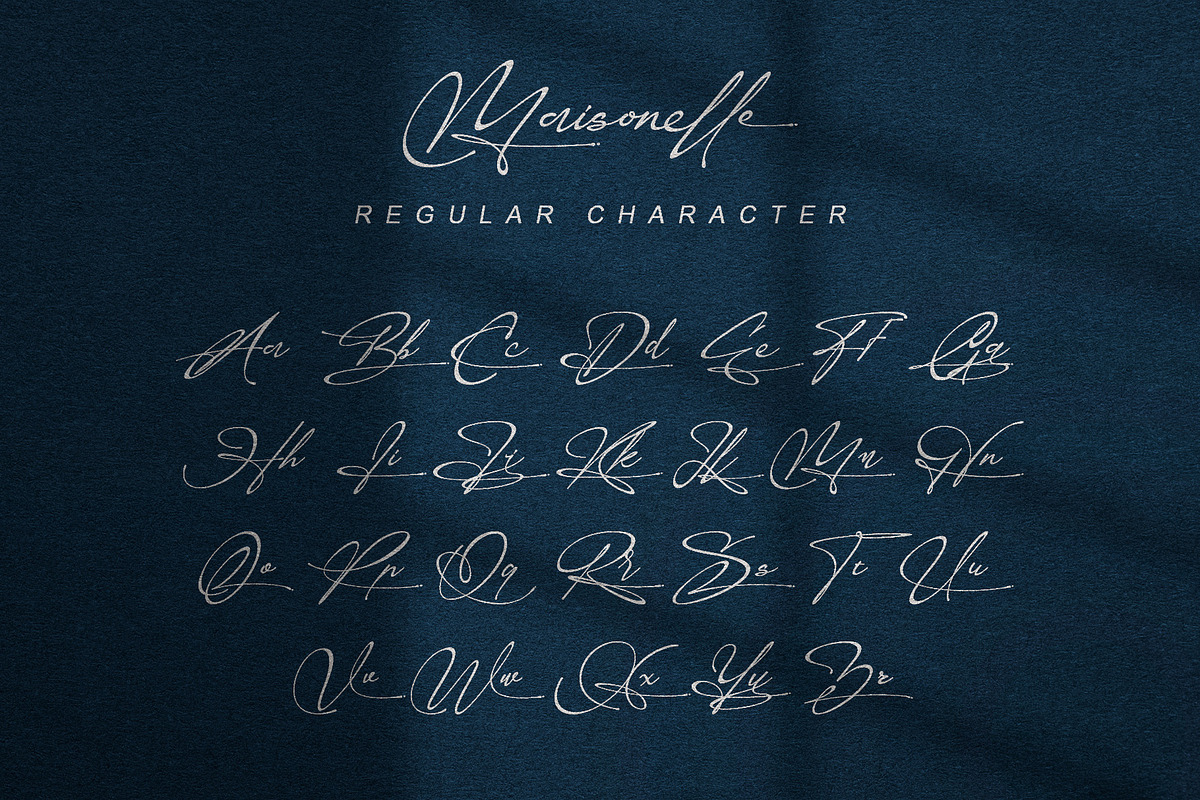 Maisonelle – Natural Signature Font, a Handwritten Font by Letterara (Photo 9 of 14)