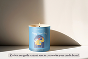 Father's Day Candle Label Template, a Branding & Logo Template by KnowyourLabel (Thumbnail 2 of 5)