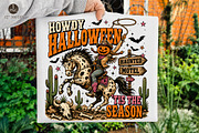 Howdy Halloween PNG, Western Cowboy, a Seasonal Illustration by Libby Wishes (Thumbnail 1 of 4)