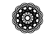 Black and White Mandala Patterns Set, a Decorative Illustration by NJ Himel (Thumbnail 35 of 101)