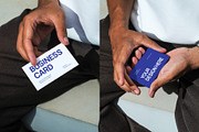 Landscape Business Card Hand Mockup, a Merchandise Mockup by Akrinity Digital (Thumbnail 3 of 3)