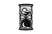 Celestial Sun Moon Hourglass Bundle, an Illustration by Gaye Art (Thumbnail 12 of 31)