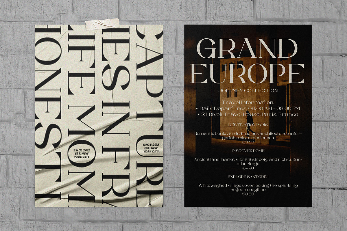 Majestic Romale Luxury Serif, a Serif Font by operatype.co (Photo 4 of 10)