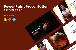 Sport Basket - Power Point Template