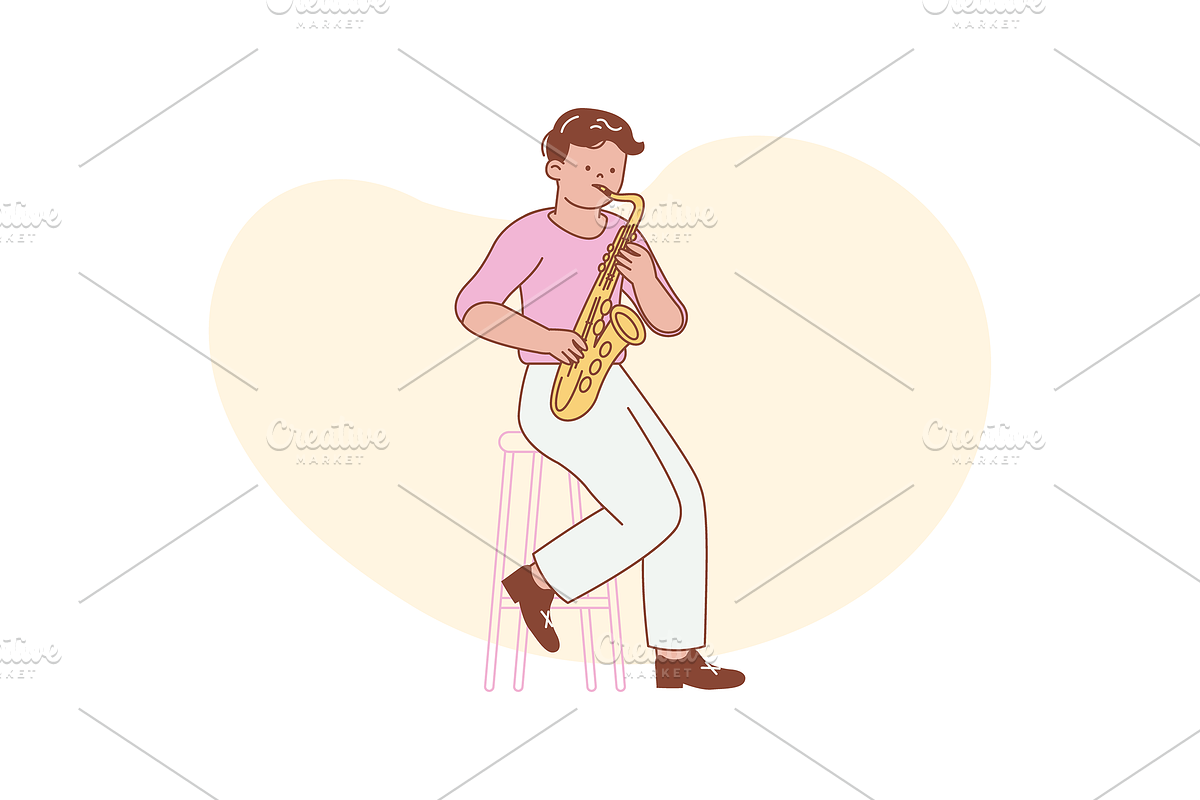 Music Entertainment Illustration, an Object Graphic by Jump Studio (Photo 3 of 12)