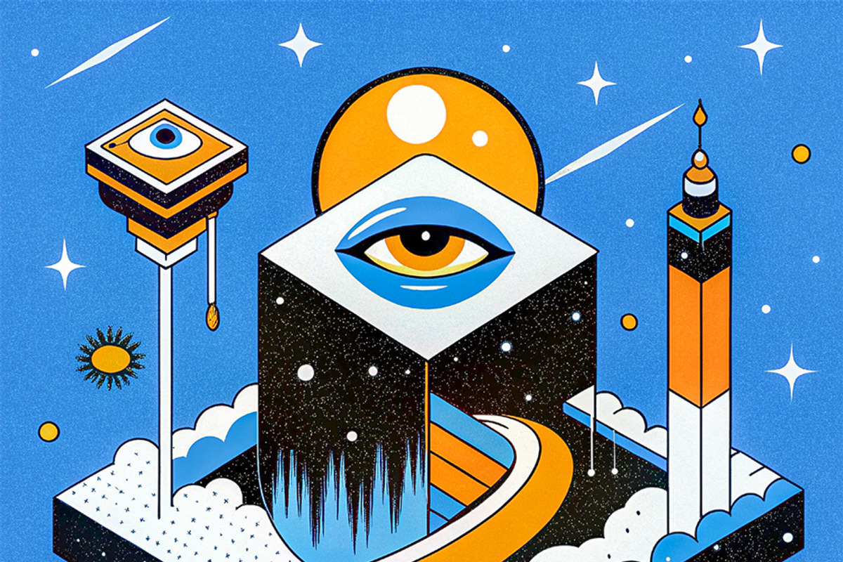 Surreal Cosmic Eye Illustration Pack, a Decorative Illustration by StockVerse Creative (Photo 3 of 4)