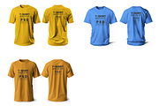 BUNDLE Tshirt Clothing Mockup, an Apparel Mockup by DigitAuras (Thumbnail 7 of 7)