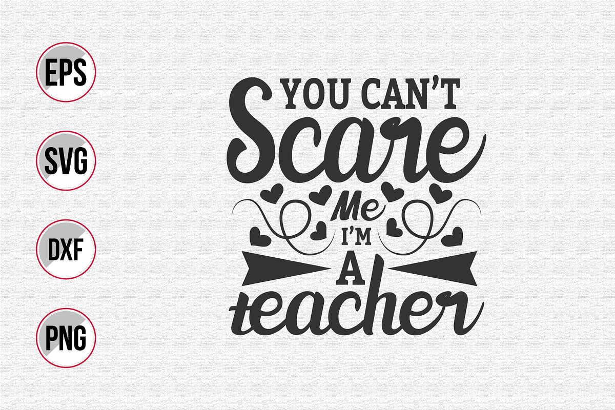 Teacher typographic svg bundle., a Graphic by Uniquesvg99 (Photo 5 of 18)