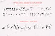 Loving Rose SVG Watercolor Font, a Script Font by SilverStag Type Foundry (Thumbnail 11 of 12)