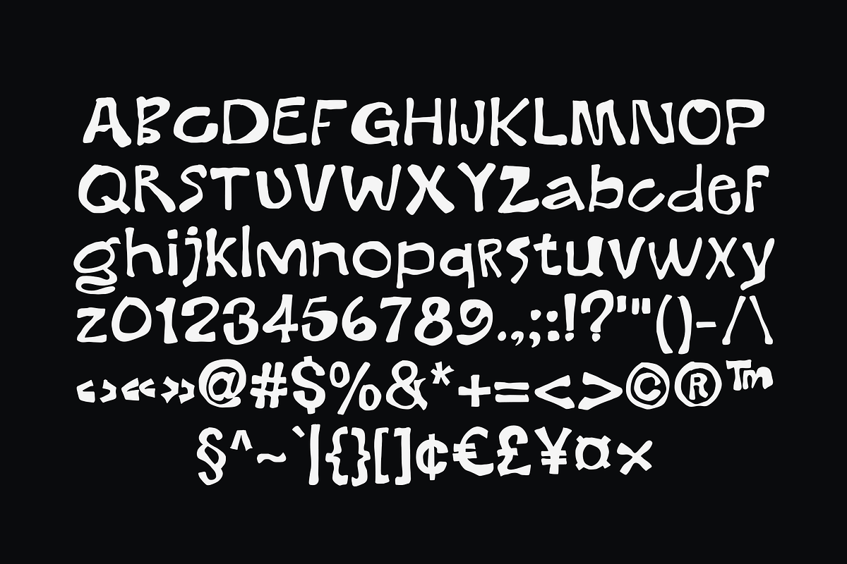 Moge Bluer, a Handwritten Font by Ideal Eksis (Photo 3 of 6)