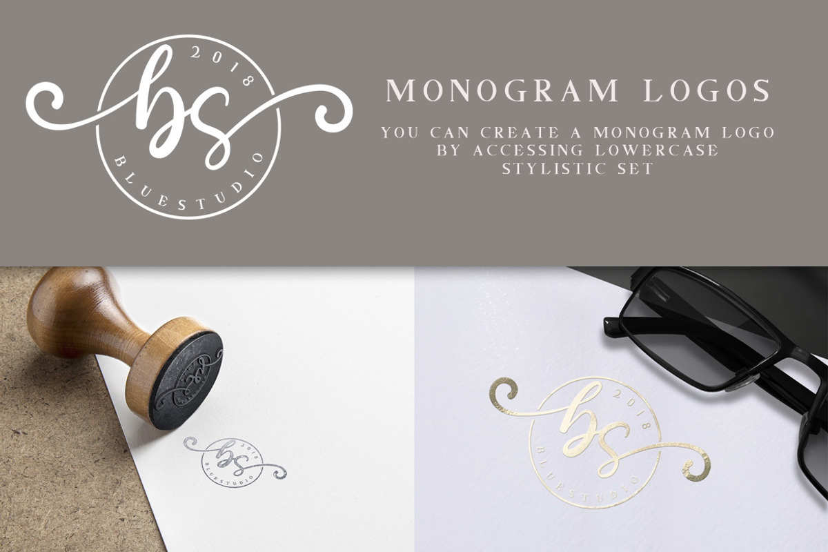 Anjellic // Font Duo & Extras preview 3