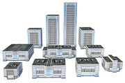 Modern Buildings, an Architecture 3D Model by Beatheart Creative Studio (Thumbnail 4 of 12)