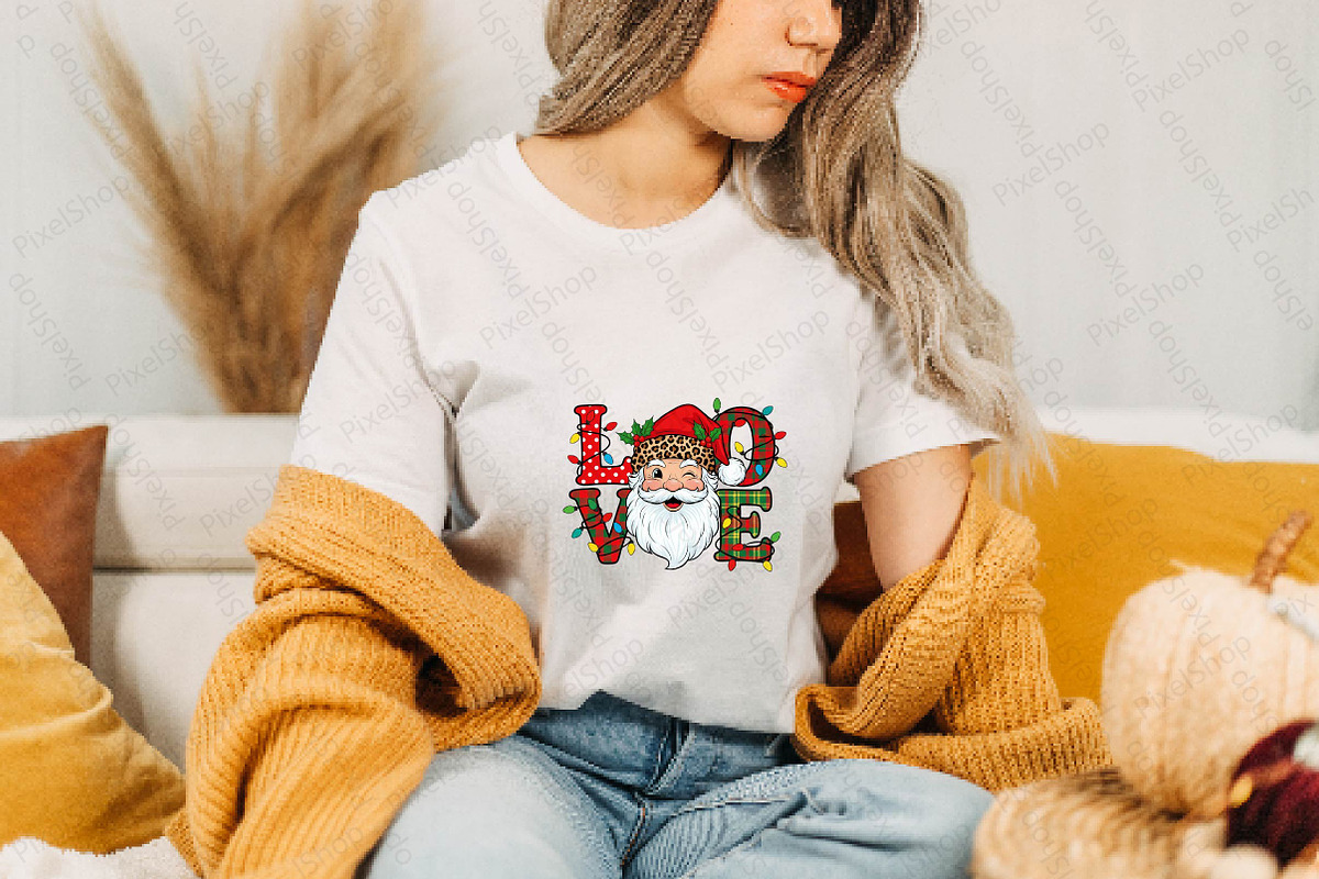 Love Christmas Png Sublimation Desig, an Illustration by DreamPrint404 (Photo 6 of 7)