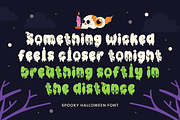 Spooky Halloween - Halloween Font, a Handwritten Font by Umitype (Thumbnail 7 of 9)