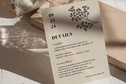 Biege Invitation Canva Template, an Invitation Template by microstd (Thumbnail 3 of 6)
