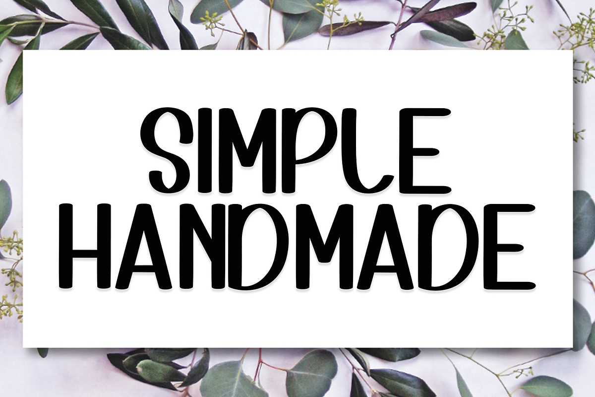 Homemade, a Font by InermediaSTUDIO (Photo 2 of 7)