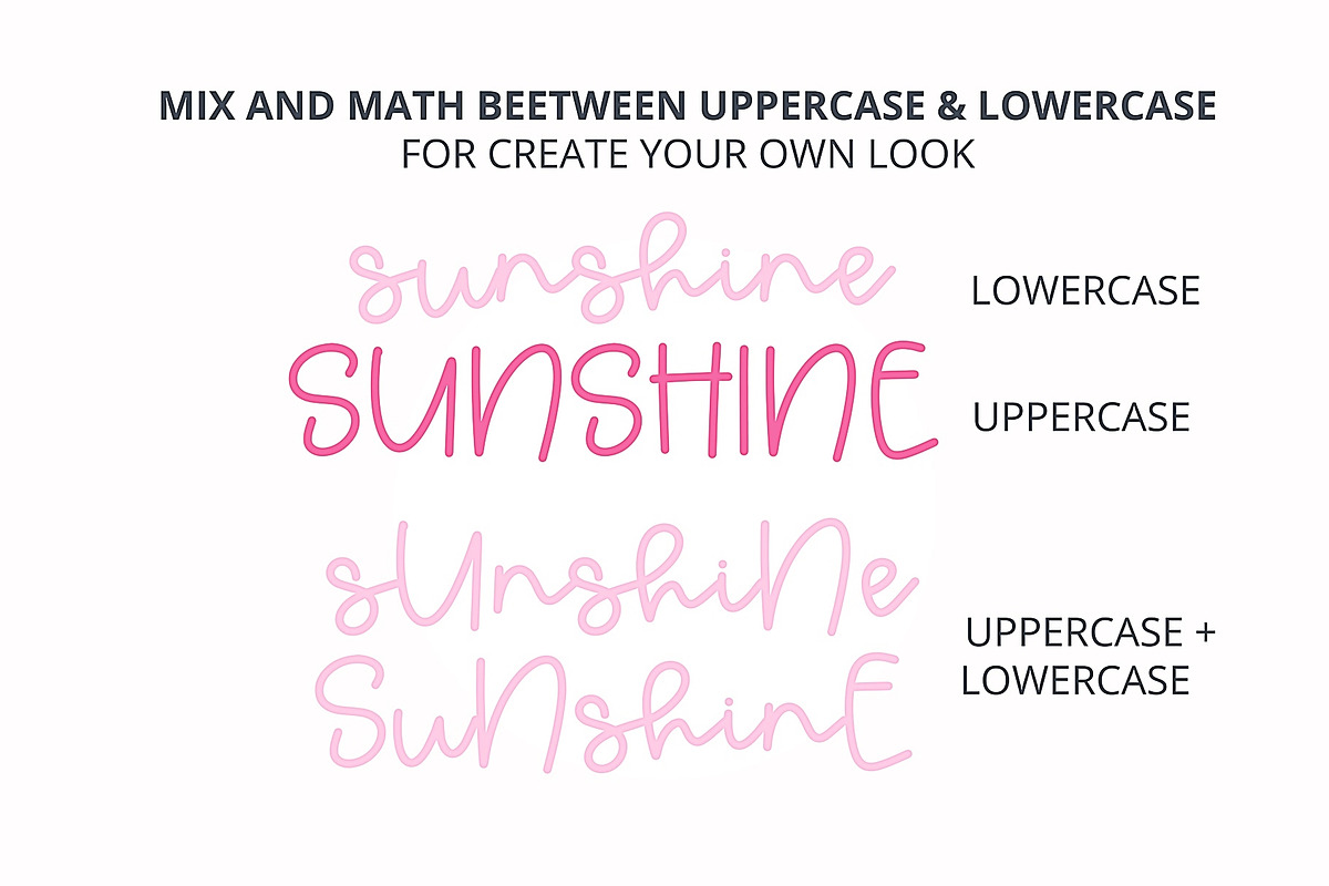 Holly Kissed - Cute script font, a Handwritten Font by BitongType (Photo 9 of 10)