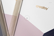 Coil Binding Planner Mockup Set, a Stationery Template by creatsy5 (Thumbnail 12 of 13)