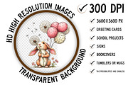 Whimsical Easter Clipart Png, an Illustration by Craft Nest (Thumbnail 2 of 11)