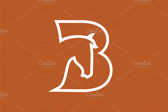 Letter B Horses