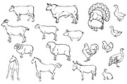 Farm animals, an Object Graphic by ArtOwl (Thumbnail 3 of 8)