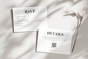 Minimalist Wedding Invitation Card, an Invitation Template by kin9candra (Thumbnail 5 of 9)
