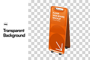 Floor Sign Mockup, a Product Mockup by SLAB! Design (Thumbnail 2 of 8)