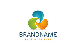 Triple Speech Bubble Custom Logo