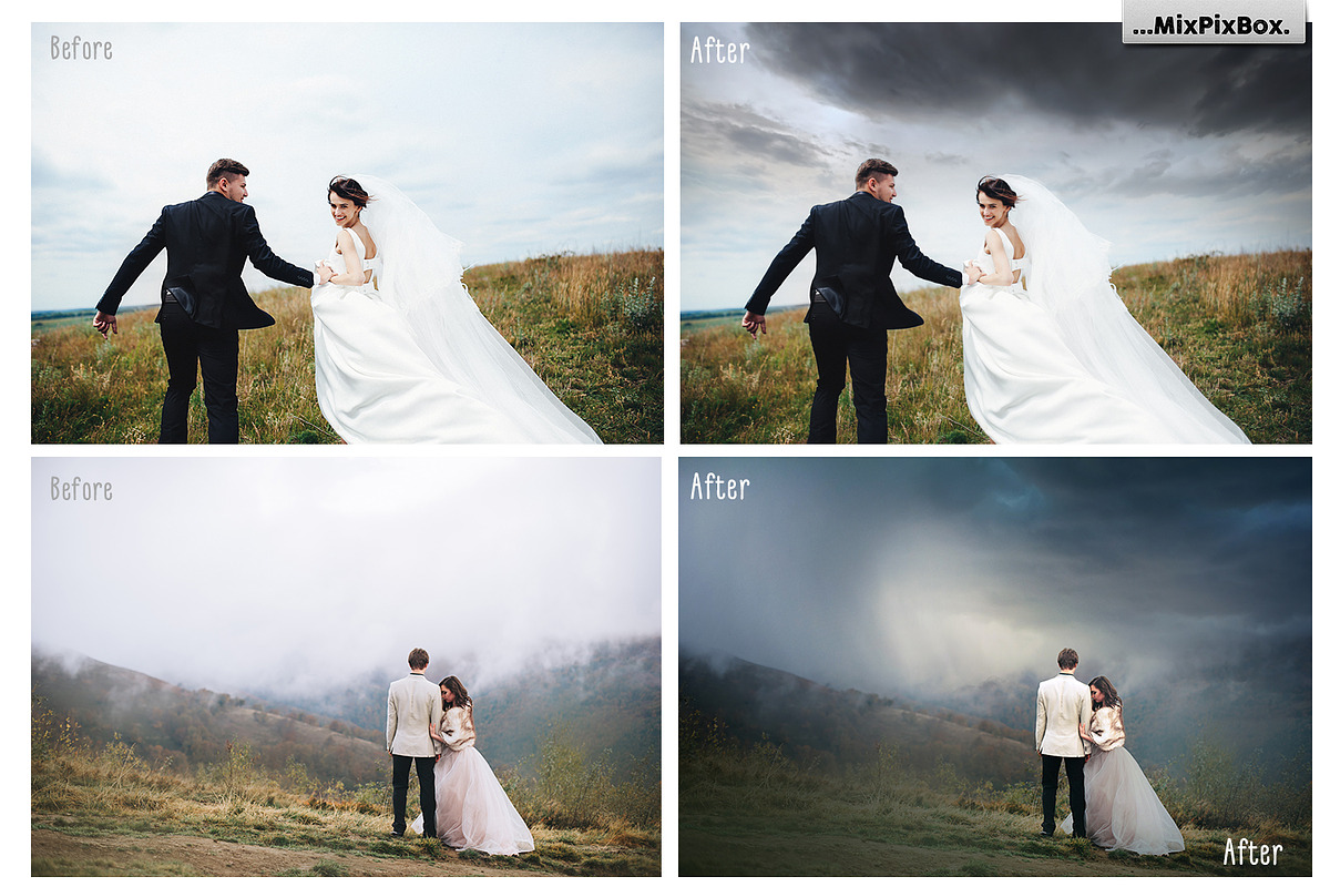 Stormy Sky Overlays preview 3