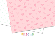 Pastel Valentines Day Patterns, a Pattern Graphic by Paper Starr Studio (Thumbnail 5 of 7)