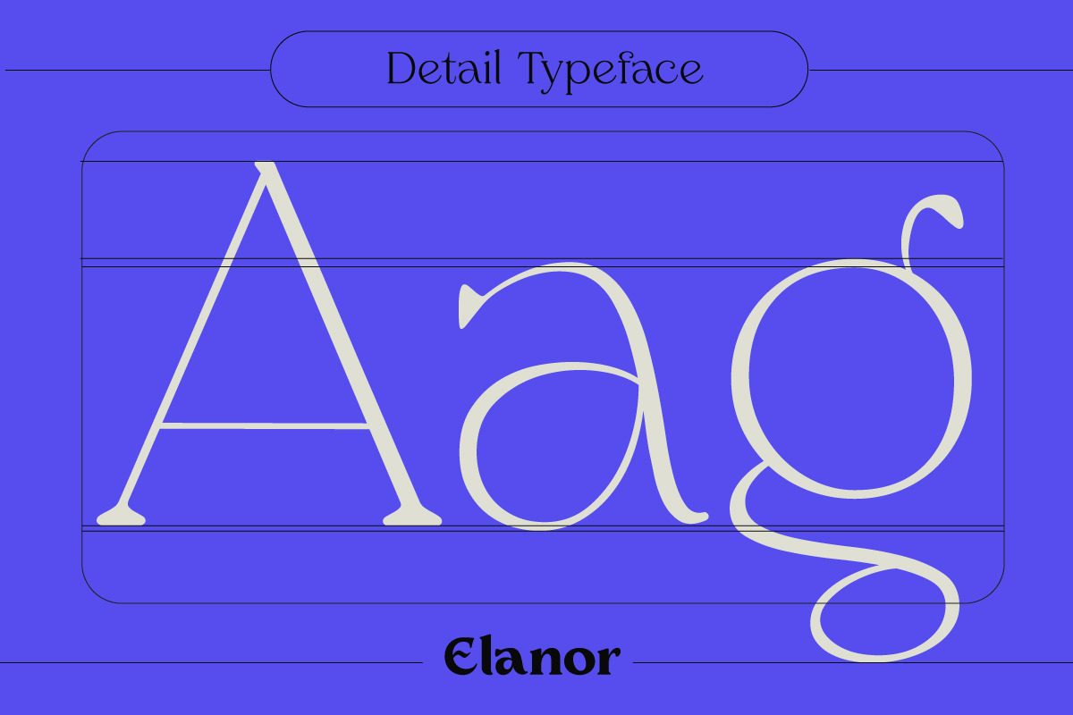 Elanor - Retro Font Classy Elegant, a Serif Font by Dirtyline Studio (Photo 12 of 17)