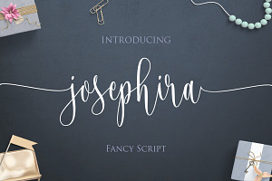 Josephira Fancy Script Font