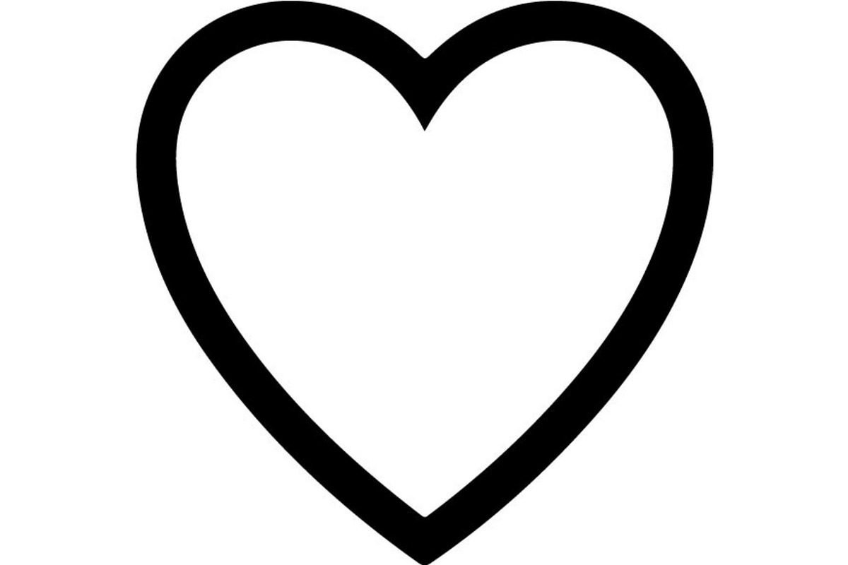 Heart Outline Silhouette, an Object Graphic by Creativeshirt (Photo 17 of 19)