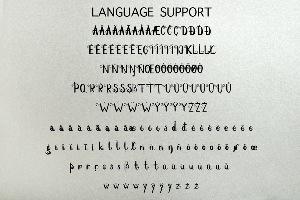 Magic handwritten font preview 3