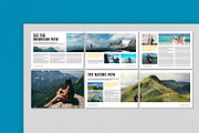 Travel Magazine Template, a Magazine Template by ElvinPrint (Thumbnail 5 of 7)
