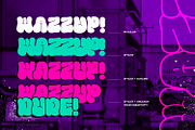 WhoopieSunday - Bubble Graffiti Font, a Symbol Font by ikiiko (Thumbnail 5 of 7)