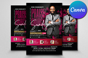 Man of God church Flyer Template, a Flyer Template by Psd Templates (Thumbnail 1 of 2)