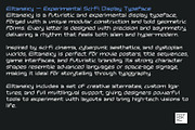 Elltaneixy – Futuristic Sci-Fi Font, a Font by Erifqizefont (Thumbnail 8 of 15)