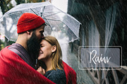 20 Rain Photo Overlays