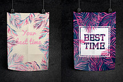 6 tropical flyers, a Flyer Template by zeffir (Thumbnail 4 of 4)