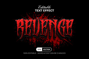 3D Text Effect Halloween Theme