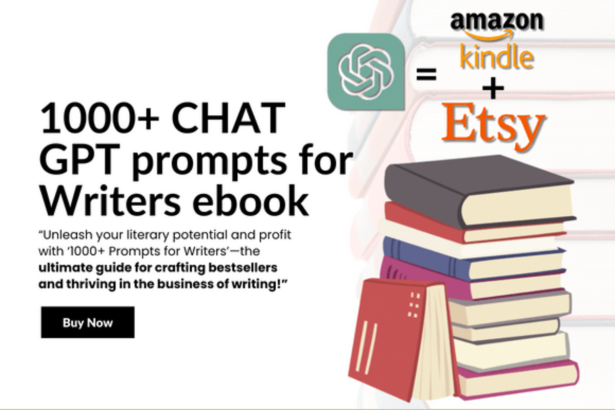 1000+ CHAT GPT Prompts for Writers, a Graphic by shopcosm