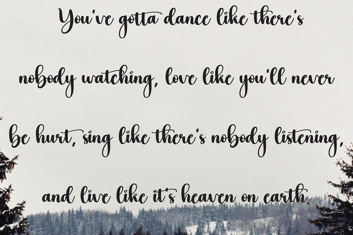 Runday | Script Font, a Script Font by Scratchones (Photo 6 of 8)