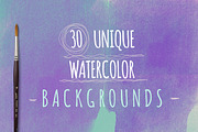 Watercolour Backgrounds (30), a Texture Graphic by Design Shop (Thumbnail 1 of 5)