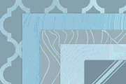 10 Light Blue Chic Digital Papers, a Background Graphic by Kseniya-Omega (Thumbnail 3 of 5)