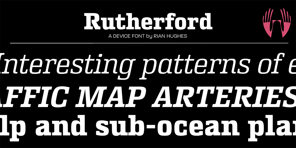Rutherford, a Serif Font by Device (Photo 6 of 6)