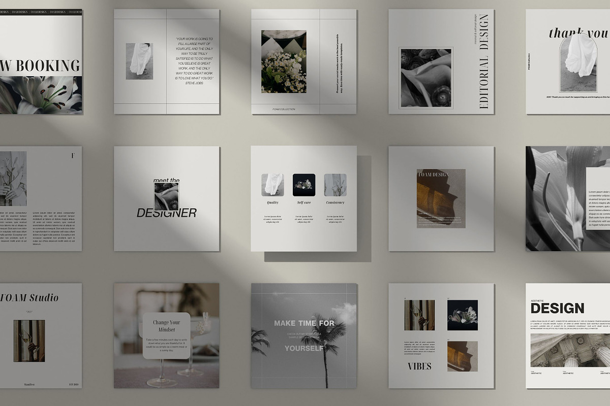 Foam Collection - Canva Templates, a Templates & Theme by Mia Branding Studio (Photo 2 of 3)