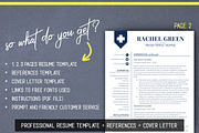 Medical RESUME Template Nurse Resume, a Resume Template by LevelUpResume (Thumbnail 3 of 5)
