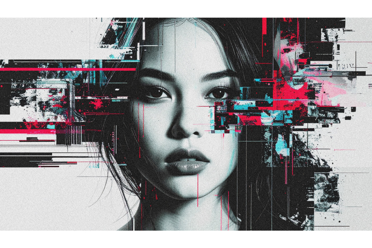 Beautiful Noise 2 Abstract Collages, a Texture Illustration by Offset (Photo 7 of 21)